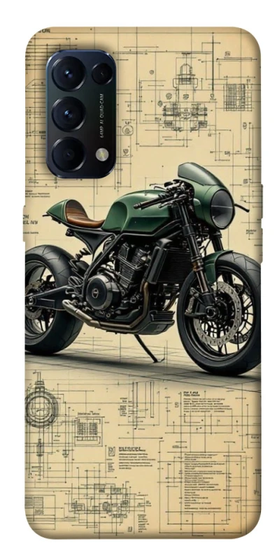 Чохол на Oppo Reno 5 4G Bike model фото 1 з 1