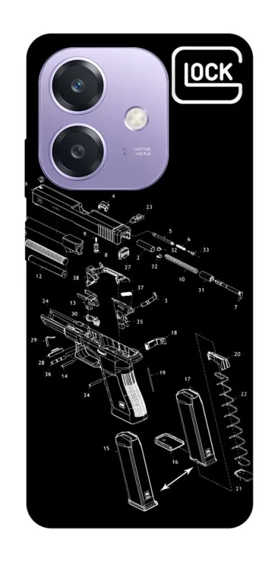 Чохол на Oppo A3X LOCK фото 1 з 1