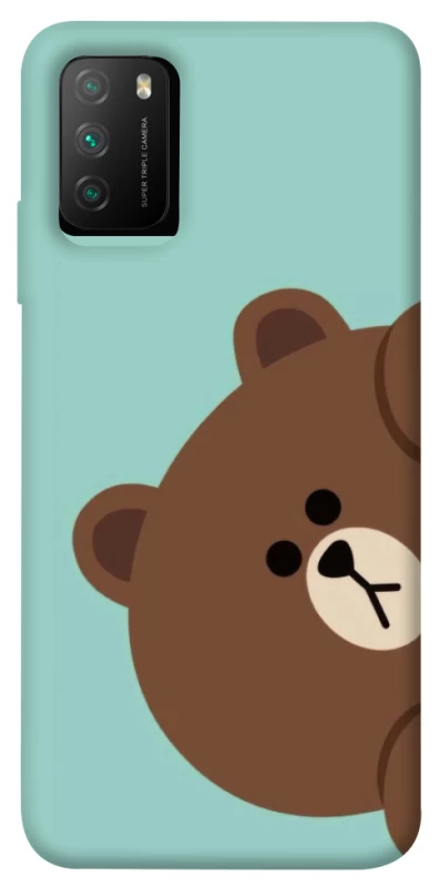 Чехол на Xiaomi Poco M3 bear фото 1 из 1