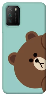 Чехол на Xiaomi Poco M3 bear фото 1 из 1