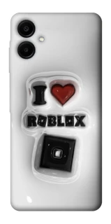 Чохол на Samsung Galaxy A06 I love Roblox фото 1 з 1