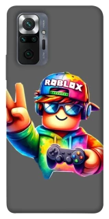 Чехол на Xiaomi Redmi Note 10 Pro Roblox Gamer Peace фото 1 из 1