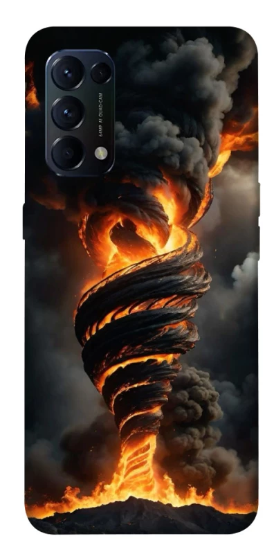 Чохол на Oppo Reno 5 4G Вогняний торнадо фото 1 з 1