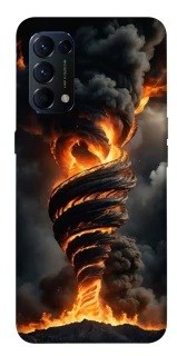 Чохол на Oppo Reno 5 4G Вогняний торнадо фото 1 з 1
