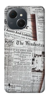 Чехол на TECNO Spark 40C Газеты фото 1 из 1