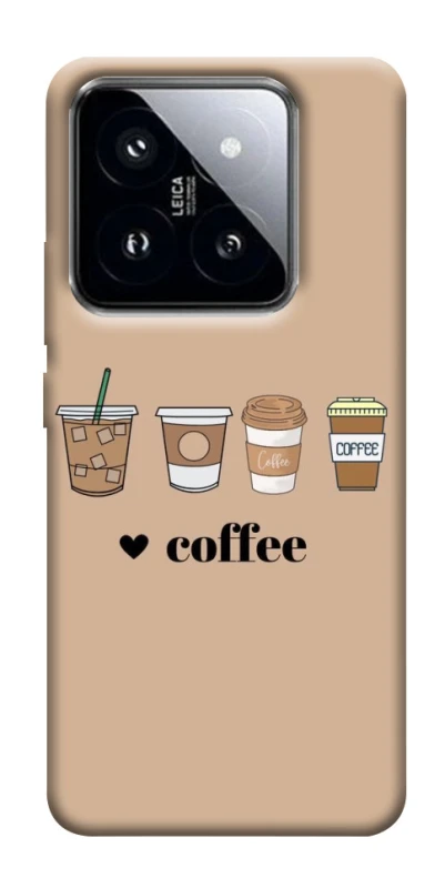 Чехол на Xiaomi 14 Pro Your coffee фото 1 из 1