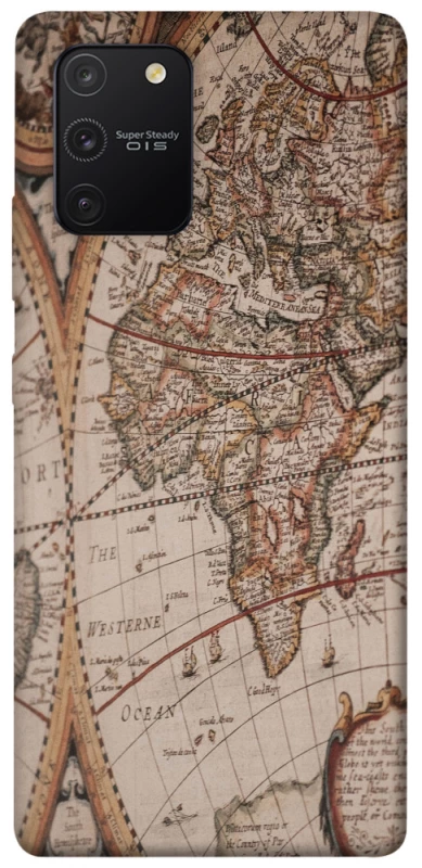 Чехол на Samsung Galaxy S10 Lite Карта путешествий фото 1 из 1