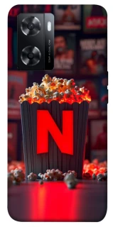 Чехол на Oppo A57s Netflix and popcorn фото 1 из 1