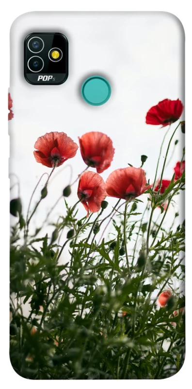 Чохол на TECNO POP 5 Поле маків фото 1 з 1