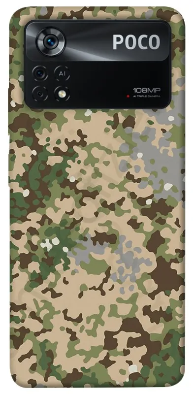 Чехол на Xiaomi Poco X4 Pro 5G camouflage v5 фото 1 из 1