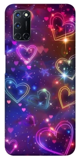 Чохол на Oppo A52 / A72 / A92 Drawn hearts фото 1 з 1