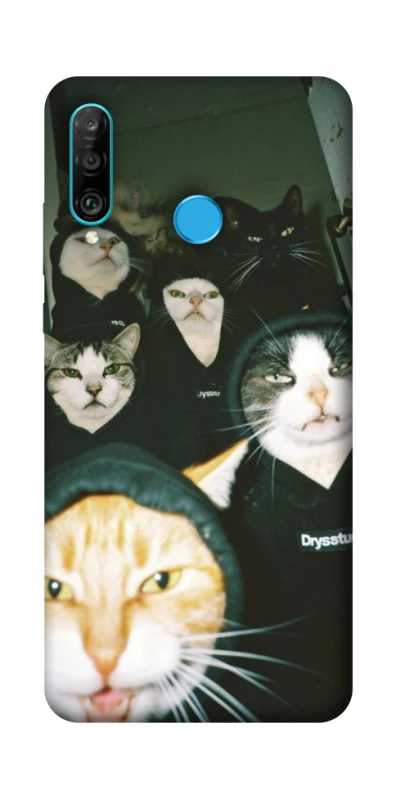 Чохол на Huawei P30 lite Сatsss фото 1 з 1