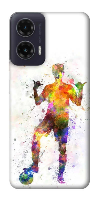 Чохол на Motorola Moto G35 Football Player v3 фото 1 з 1