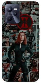 Чехол на Realme C35 Black Widow фото 1 из 1