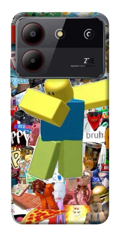 Чохол на ZTE Blade A54 4G Roblox style фото 1 з 1