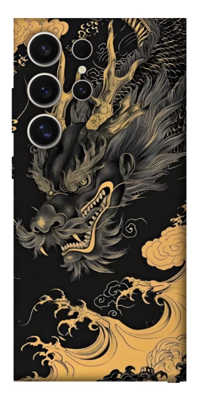 Чехол на Samsung Galaxy S25 Ultra gold dragon фото 1 из 1