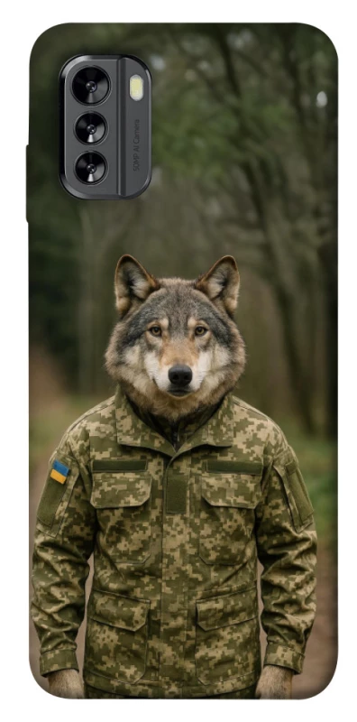 Чохол на Nokia G60 Вовк захисник фото 1 з 1