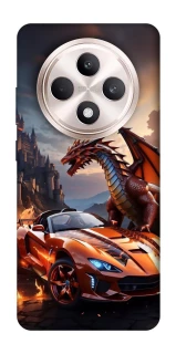 Чохол на Oppo Reno 12 F 4G/5G Сar and dragon фото 1 з 1