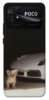 Чохол на Xiaomi Poco C40 Porsche white фото 1 з 1