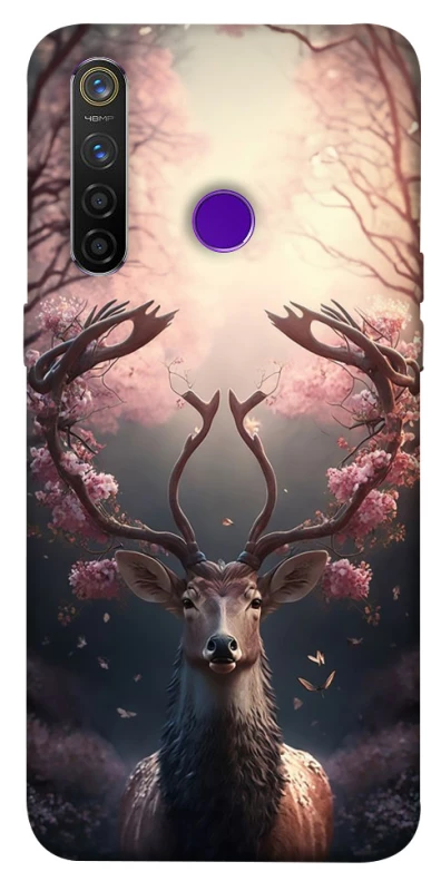 Чохол на Realme 5 Pro Скандинавський олень v3 фото 1 з 1