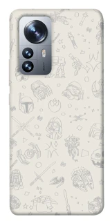 Чехол на Xiaomi 12 / 12X Star Wars background ver.1 фото 1 из 1