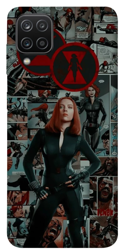 Чохол на Samsung Galaxy A12 Black Widow фото 1 з 1
