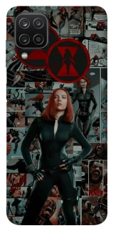 Чехол на Samsung Galaxy A12 Black Widow фото 1 из 1