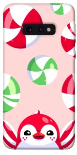 Чехол на Samsung Galaxy S10e Adopt Me Peppermint Penguin фото 1 из 1