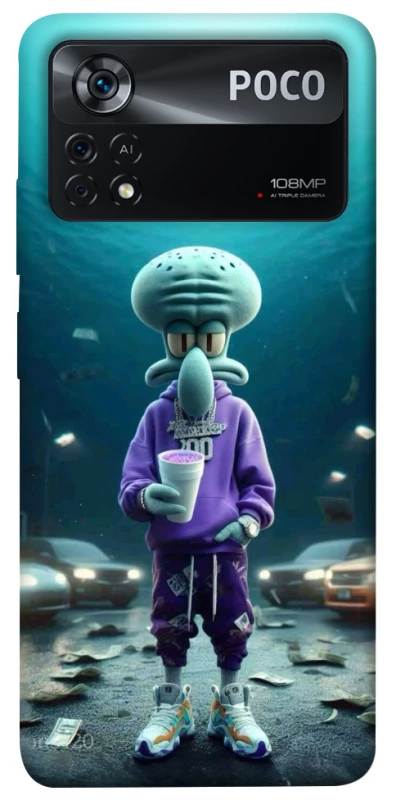 Чохол на Xiaomi Poco X4 Pro 5G Сквідвард фото 1 з 1