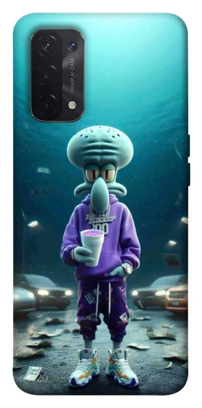 Чохол на Oppo A54 5G / A74 5G Сквідвард фото 1 з 1