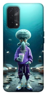 Чохол на Oppo A54 5G / A74 5G Сквідвард фото 1 з 1