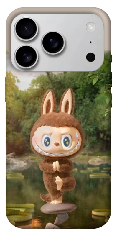 Чохол на Apple iPhone 17 Pro Max (6.9") Labubu Yoga фото 1 з 1