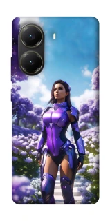 Чохол на Xiaomi Poco X6 Pro Cyber space girl ver.4 фото 1 з 1
