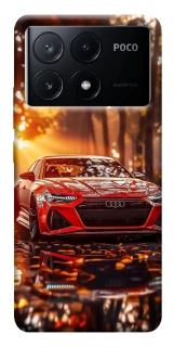 Чехол на Xiaomi Poco X6 Audi at sunset фото 1 из 1