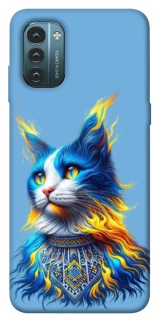 Чохол на Nokia G21 Кіт патріот фото 1 з 1