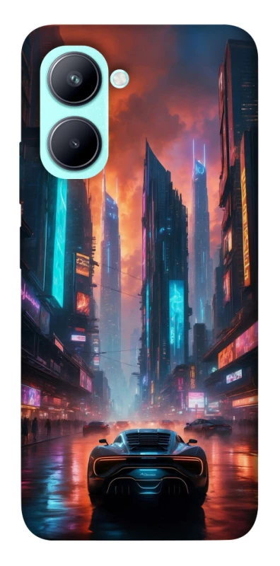 Чехол на Realme C33 Cyber city фото 1 из 1