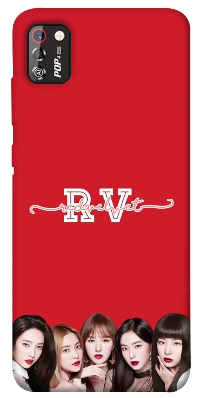 Чехол на TECNO POP 4 Pro RED VELVET v3 фото 1 из 1