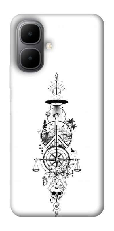 Чехол на Infinix Smart 10 Tattoo ver.7 фото 1 из 1
