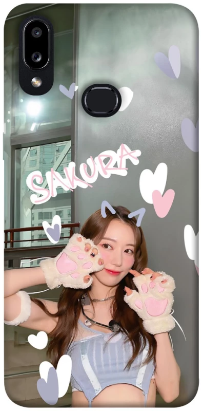 Чехол на Samsung Galaxy A10s Sakura - LE SSERAFIM фото 1 из 1