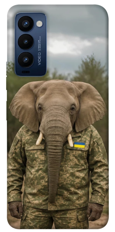 Чохол на TECNO Camon 18 Слон захисник фото 1 з 1