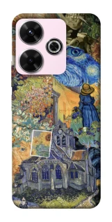 Чохол на Xiaomi Poco M6 4G Van Gogh collage фото 1 з 1