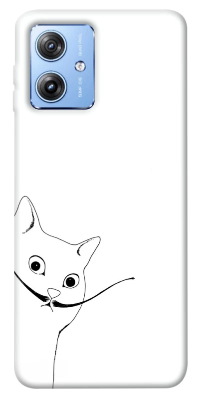 Чехол на Motorola Moto G84 Кот Дали фото 1 из 1