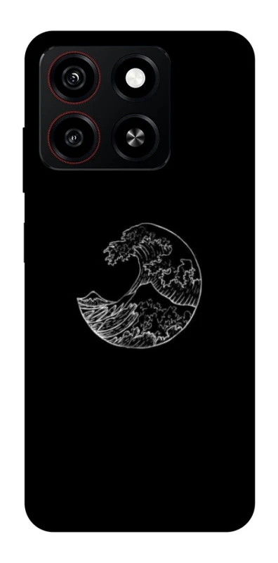 Чохол на ZTE Blade A35 4G Black tsunami фото 1 з 1