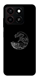 Чехол на ZTE Blade A35 4G Black tsunami фото 1 из 1