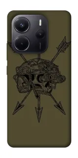 Чохол на Xiaomi Redmi Note 14 5G Mil skull фото 1 з 1
