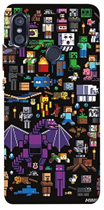 Чохол на Xiaomi Redmi Note 5 Pro / Note 5 (AI Dual Camera) Minecraft v5 фото 1 з 1