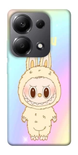 Чехол на Xiaomi Redmi Note 13 Pro 4G Fluffy Rainbow Labubu фото 1 из 1