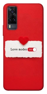 Чохол на Vivo Y31 Love Mode ON фото 1 з 1