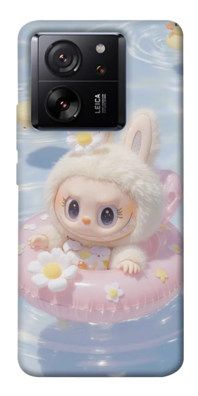 Чохол на Xiaomi 13T Labubu swimming фото 1 з 1