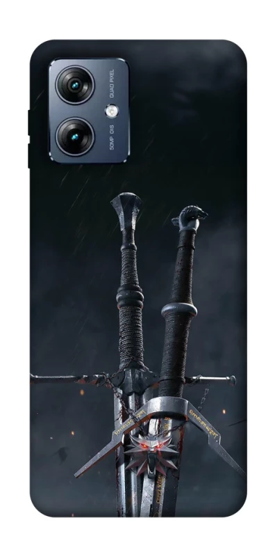 Чохол на Motorola Moto G54 Power Мечі Ведьмака фото 1 з 1